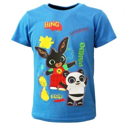 Bing Pando Kids T-Shirt Blauw