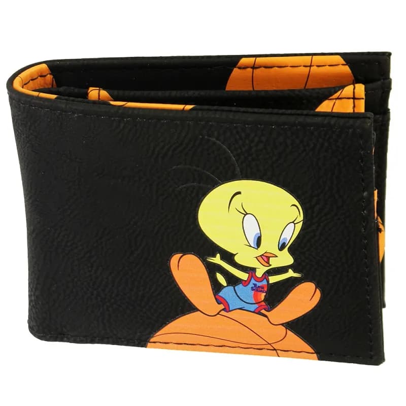 Space Jam 2 Tweety Bifold Wallet Portemonnee Zwart