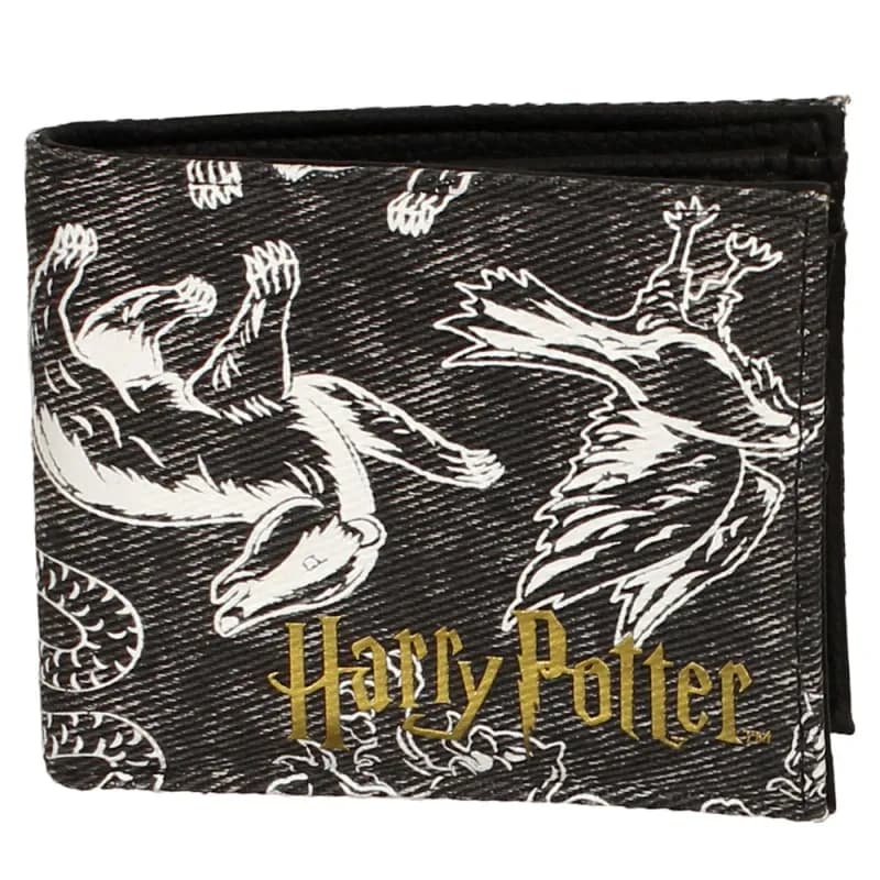 Harry Potter Denim Animals Bifold Portemonnee