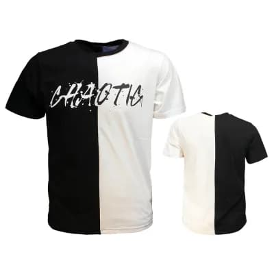 Chaotic Black & White T-Shirt