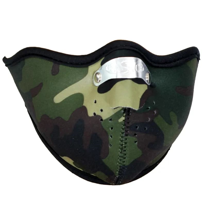 Biker Mondkap Facemask Skimasker Camouflage Camo
