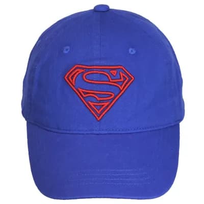 Superman Logo Baseball Cap Pet Blauw