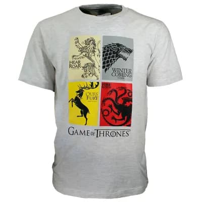 Game of Thrones Heirs to the Throne T-Shirt Grijs