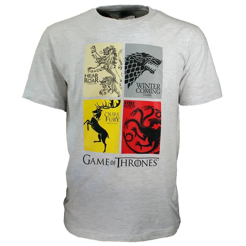 Game of Thrones Heirs to the Throne T-Shirt Grijs