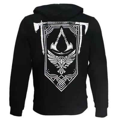 Assassin's Creed Valhalla Crest Banner Hoodie Vest