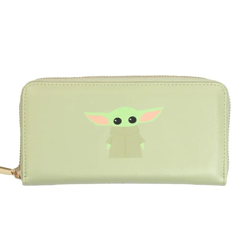 Star Wars The Mandalorian Baby Yoda Zipper Portemonnee