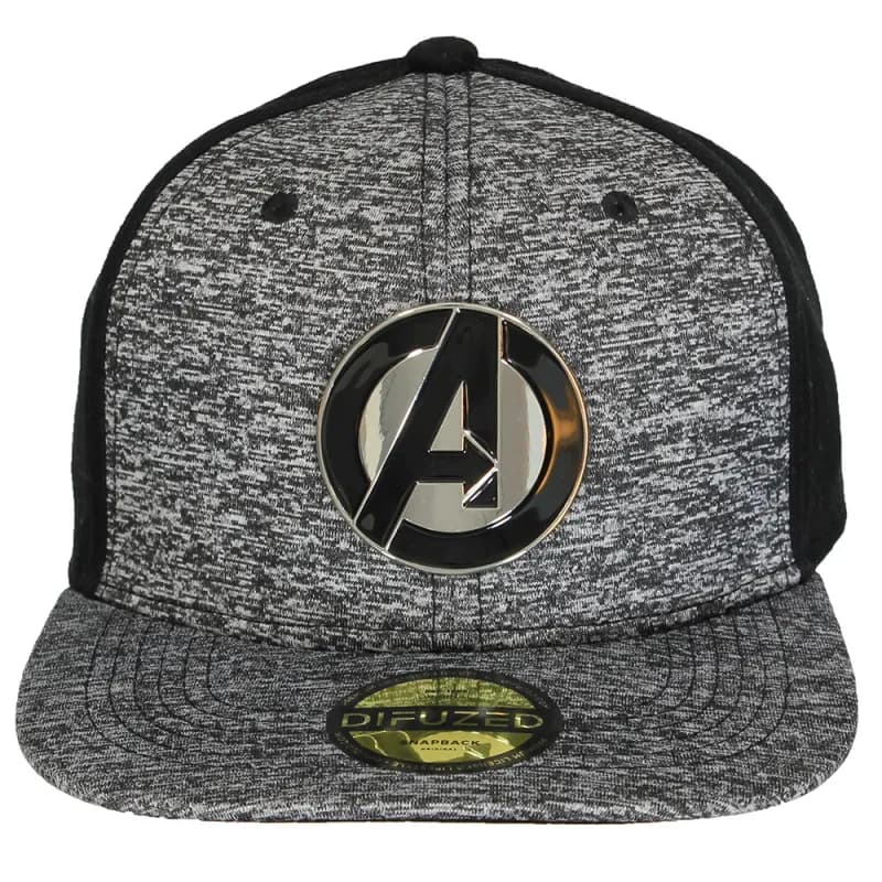Marvel Comics The Avengers Metalen Logo Snapback Cap