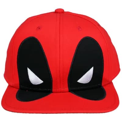Marvel Comics Deadpool Big Face Snapback Cap Pet