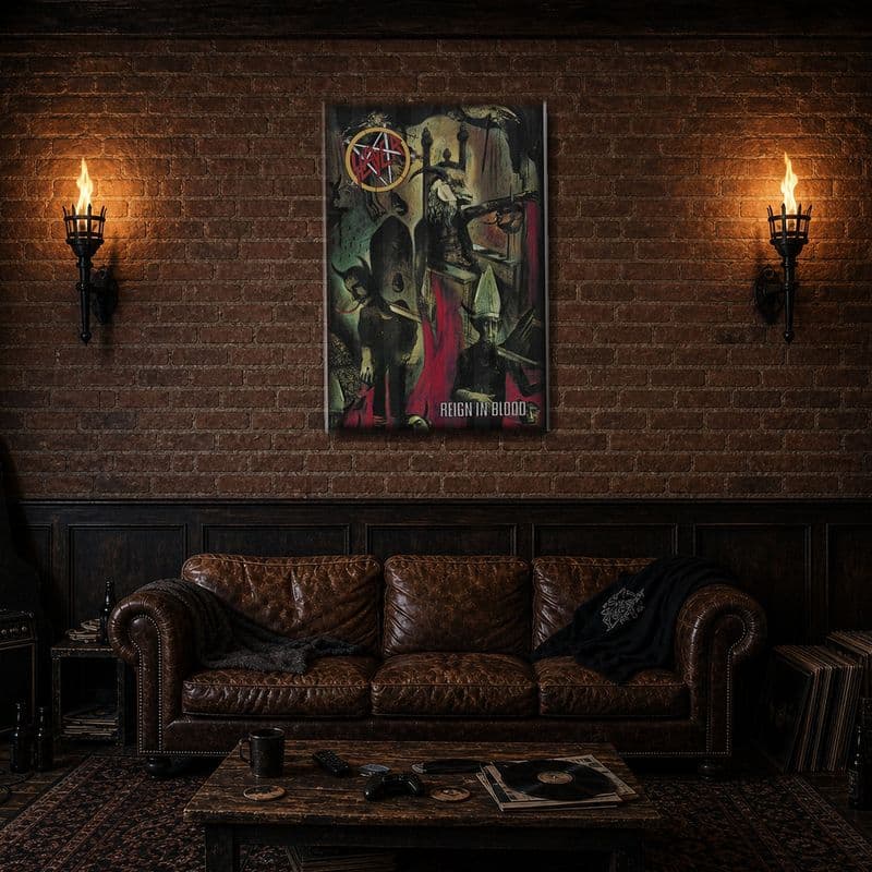 Slayer Reign In Blood Textielposter Vlag