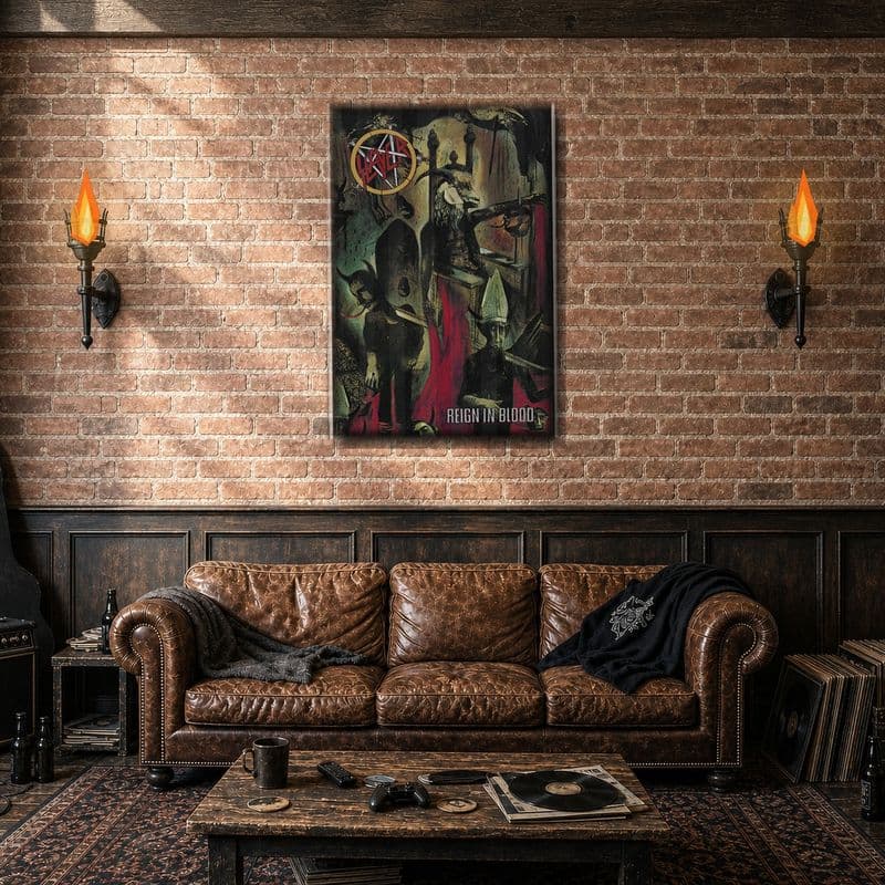 Slayer Reign In Blood Textile Poster Flag